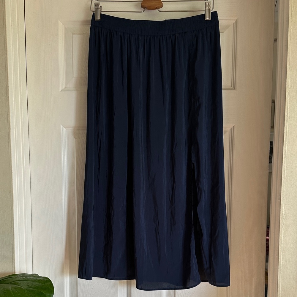 H&M Midi Skirt Front Slit